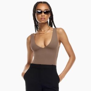 Aritzia Contour V-Neck Bodysuit